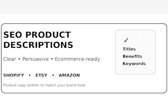 write SEO product descriptions that sell