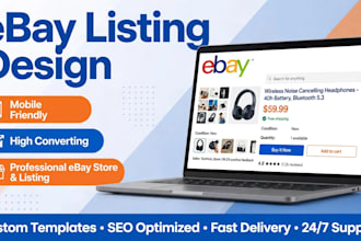 design responsive ebay listing template