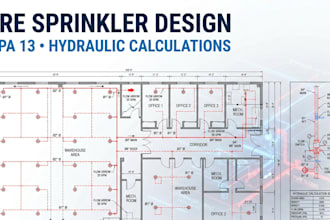 design fire sprinkler systems with nfpa 13 hydraulic calculation