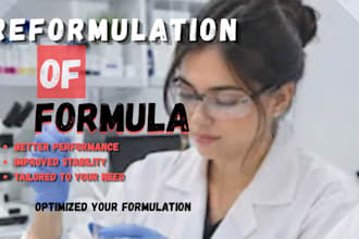 improve your existing product formula