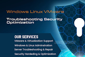 manage, troubleshoot, secure, harden,  and optimize your servers