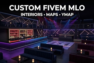 create custom fivem mlo interiors ymap and custom mapping