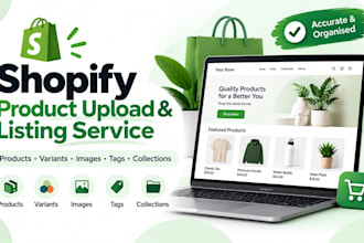 bulk upload your shopify products with clean variants, skus and descriptions