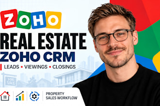 configure zoho crm for real estate agents and brokers