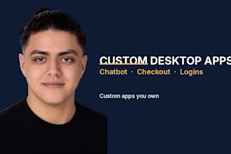 build custom desktop or saas software for your business