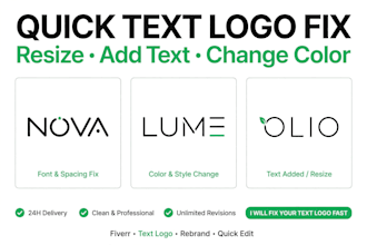 remove background and fix logo in 1 hour