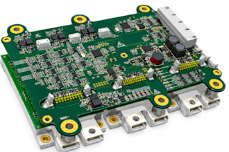 design power electronic pcb, high power motor driver and vfd pcb