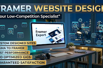 design build or convert your site as a framer expert