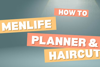 be your lifestyle living coach and mens haircut