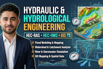 do hydraulic and hydrological engineering using hec ras hec hms and gis