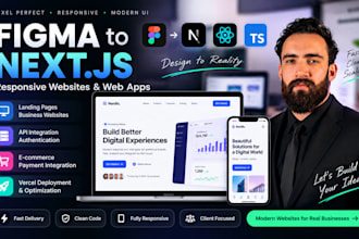 convert figma to next js website