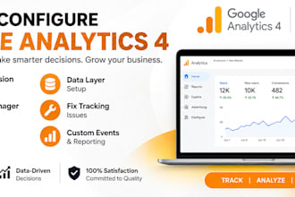 set up, configure, and fix google analytics 4 ga4 tracking