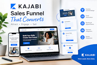 build a high converting kajabi sales funnel