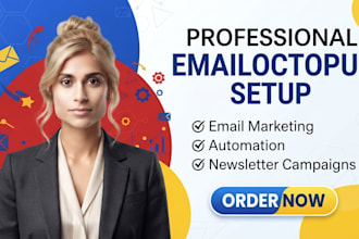 setup emailoctopus automation email marketing newsletter campaigns