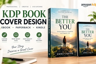 design a KDP ebook and paperback cover