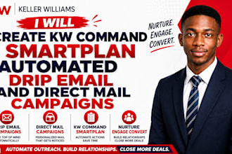 create kw command smartplan automated drip email and direct mail campaigns