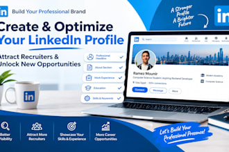 create and optimize your linkedin profile to attract recruiters