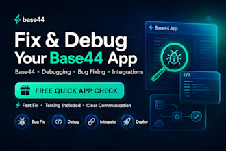 base44 expert base44 debugging base44 bug fixing lovable expert base44 integrate