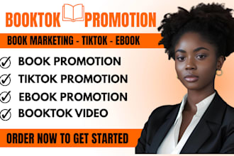 do booktok promotion, book marketing and tiktok promotion