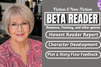 beta read critique romance, beta reader fantasy, contemporary romance