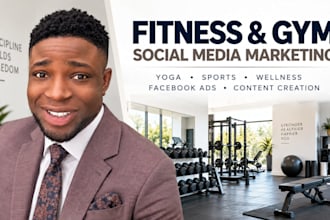 fitness gym social media manager yoga, flyer sport, wellness loss