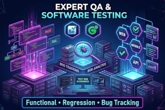 perform professional QA functional and regression testing for your web or mobile