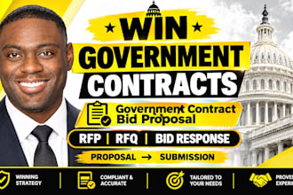 secure government contract bid proposal writing proposal submission