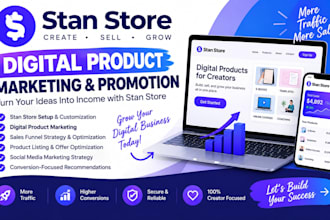 do stan store digital product marketing and promotion