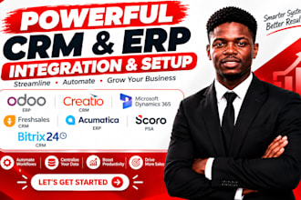 setup odoo erp creatio microsoft dynamics 365 freshsale acumatica scoro bitrix24