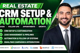 setup gohighlevel real estate crm lofty crm kvcore boldtrail follow up boss crm