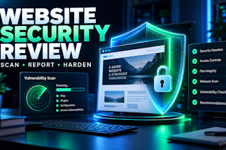 review your website security and deliver a clear risk report