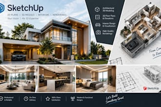 do sketchup architectural sketch sketchup 3d model sketch and interior