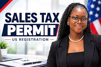 register your US sales tax permit seller permit or resale certificate