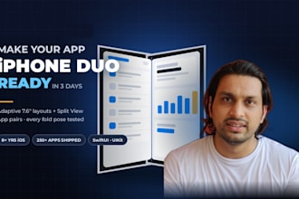 make your ios apps compatible for iphone duo foldable