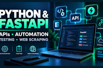 build python fastapi apis and automation integrations