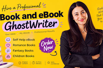 ghostwrite fiction and nonfiction ebook ghostwriter ebook ghostwriter kdp