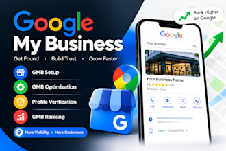 google my business gmb setup gmb optimization profile verification gmb ranking