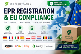 handle epr registration and compliance for germany, france, eu