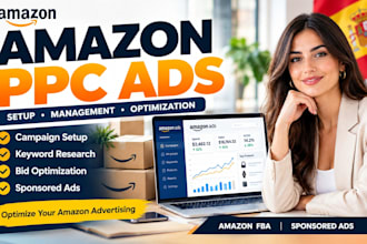 setup, manage, optimize spain amazon ppc, spanish amazon ads campaign management