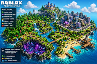 build custom roblox maps and game environments
