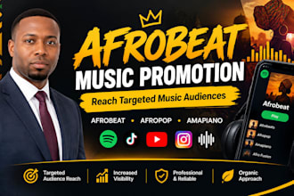 promote your afrobeat music to targeted listeners
