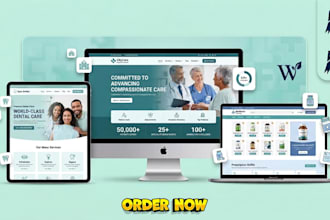 build hospital website, pharmacy website, healthcare website, clinic website seo