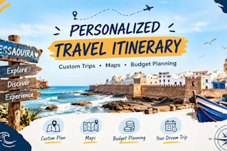 create a personalized travel itinerary for essaouira morocco