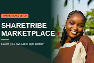build and customize your sharetribe marketplace website, sharetribe flex, and go