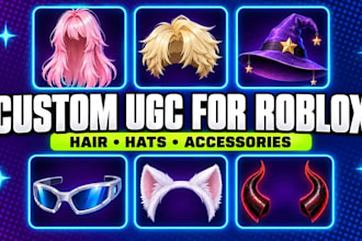create a 3d accessory ugc for roblox