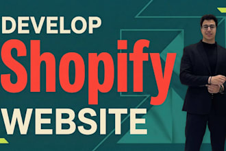 build shopify store, design redesign copy ecommerce website
