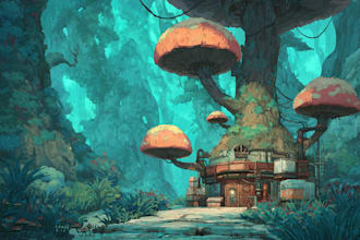 create 2d game environment concept art and illustration