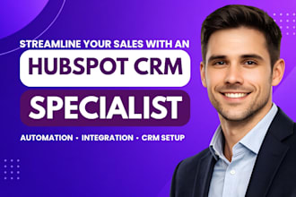 be your hubpot crm and automation developer
