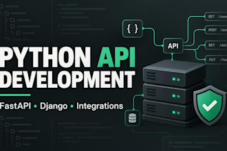build or repair your python fastapi django rest API
