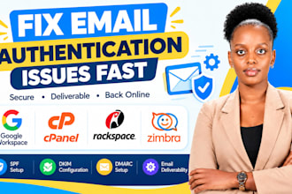 fix email authentication issues on google workspace ccpanel rackspace or zimbra